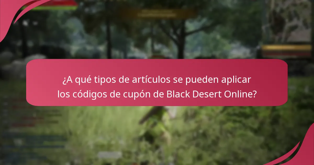 ¿Cuáles son las fechas de caducidad de los códigos de cupón de Black Desert Online?