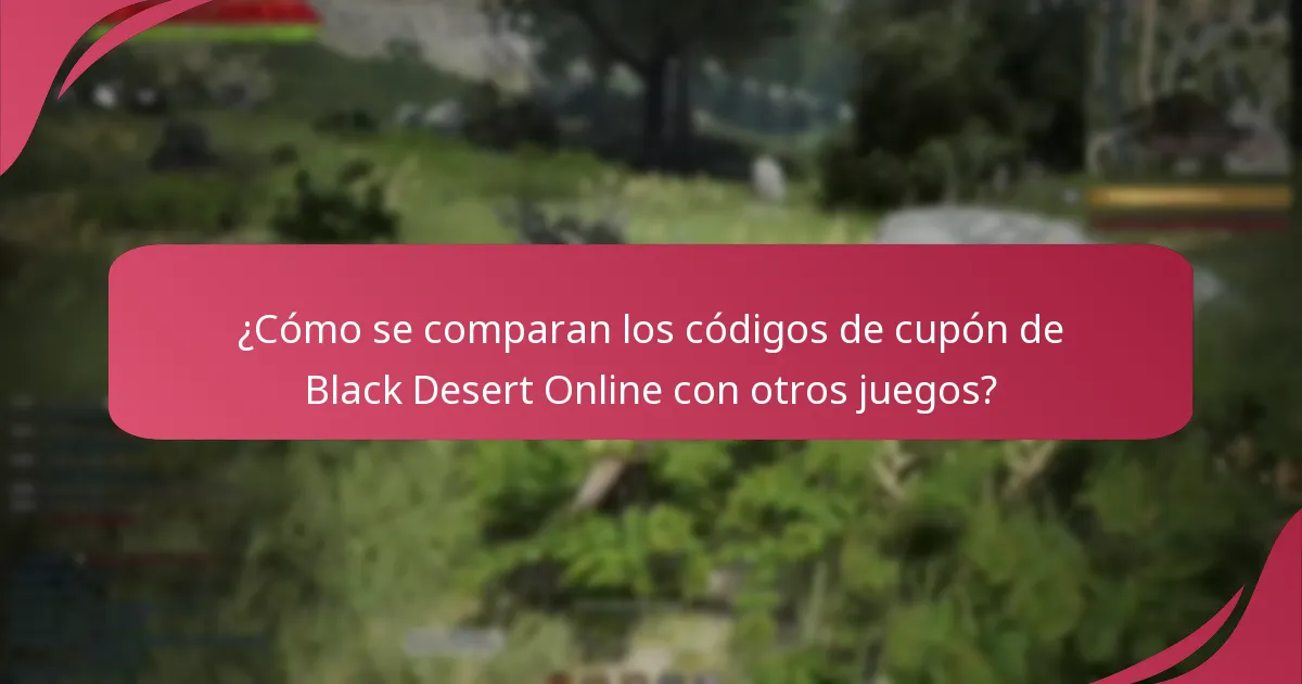 ¿Cuál es la retroalimentación de la comunidad sobre los códigos de cupón de Black Desert Online?