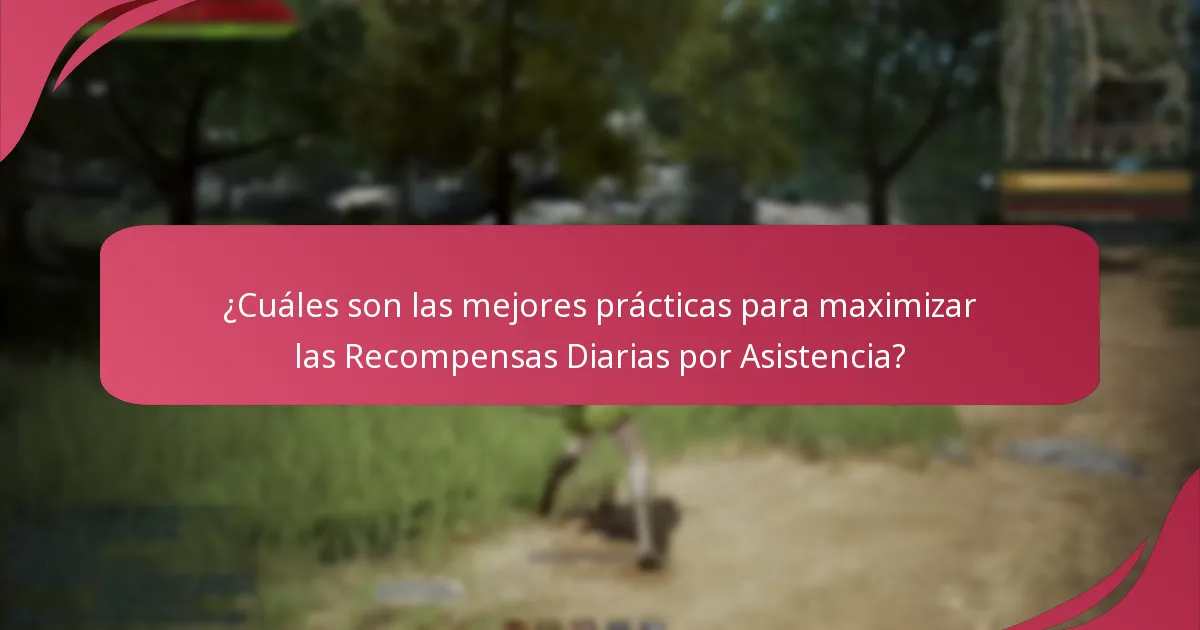 ¿Cómo se comparan las Recompensas Diarias por Asistencia con sistemas similares en otros MMORPGs?