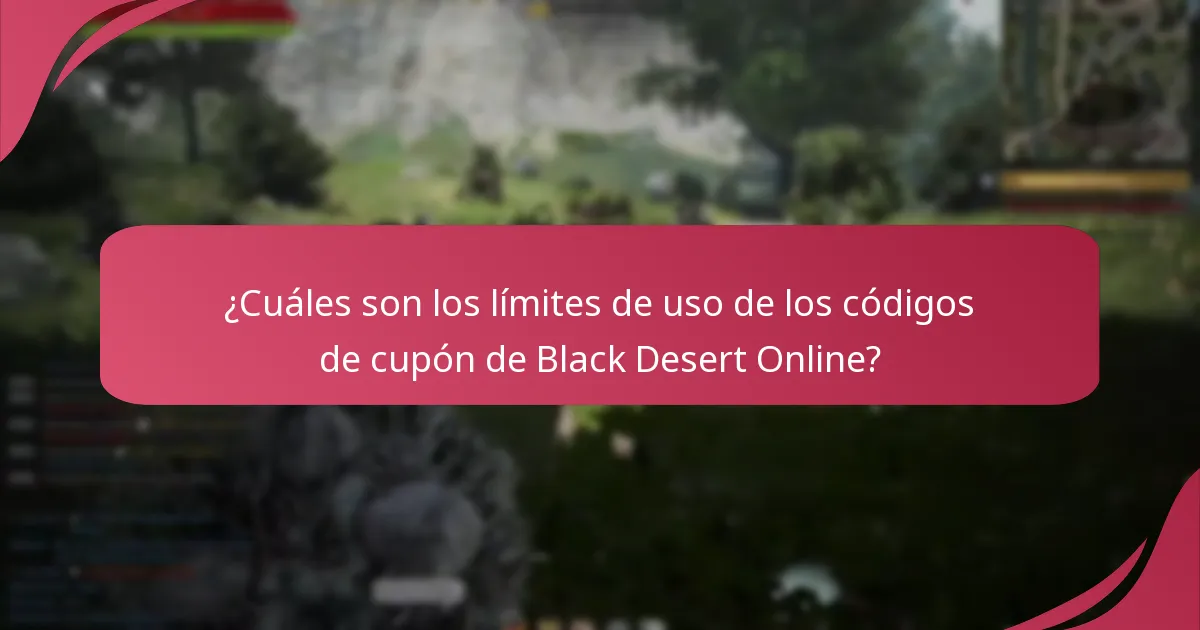 ¿Cómo reclamar los códigos de cupón de Black Desert Online?