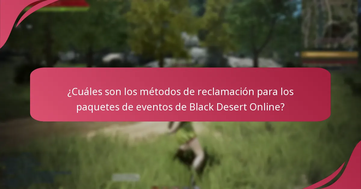 ¿Cuáles son los niveles de recompensa para los paquetes de eventos de Black Desert Online?