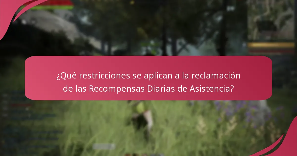 ¿Cómo pueden los jugadores maximizar sus Recompensas Diarias de Asistencia?